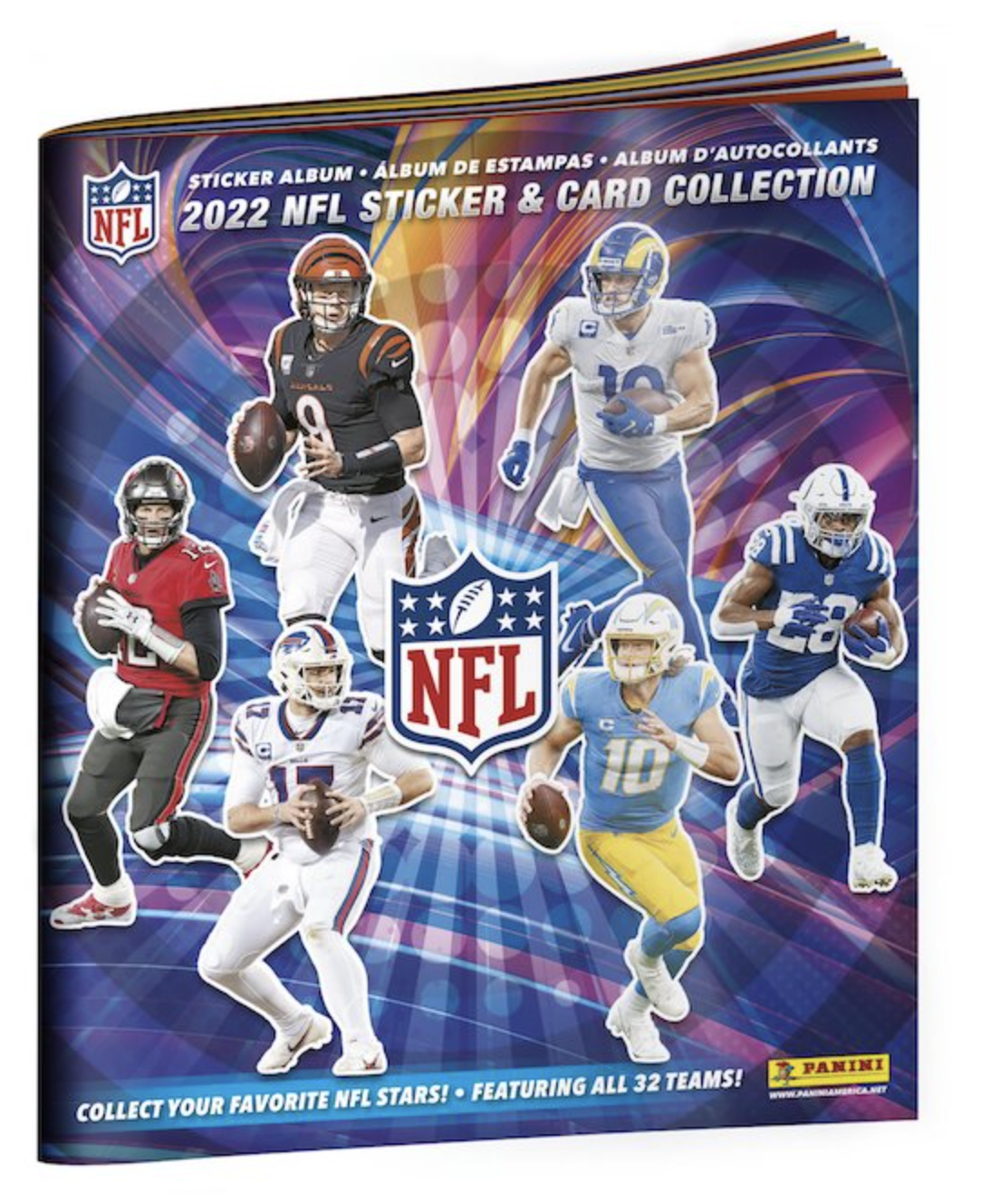 2022 NFL Sticker & Card Collection Album